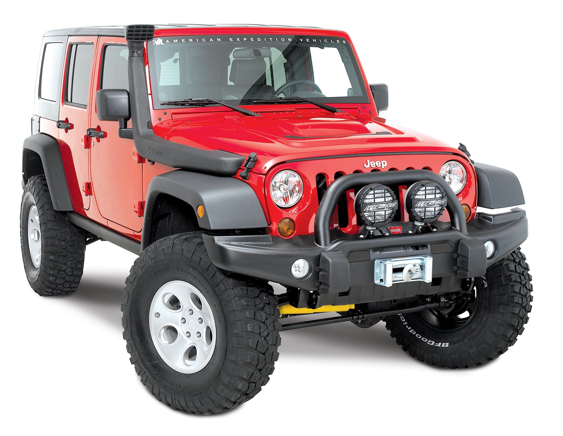 AEV JK  AEV-Design Front Bumper with Bull Bar