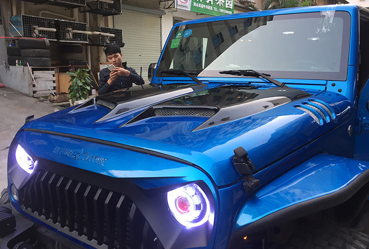 JKB JK Transformer Hood for Jeep Wrangler